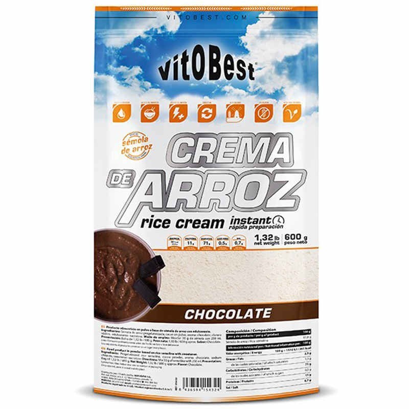 Crema de Arroz 600 grs - Vitobest