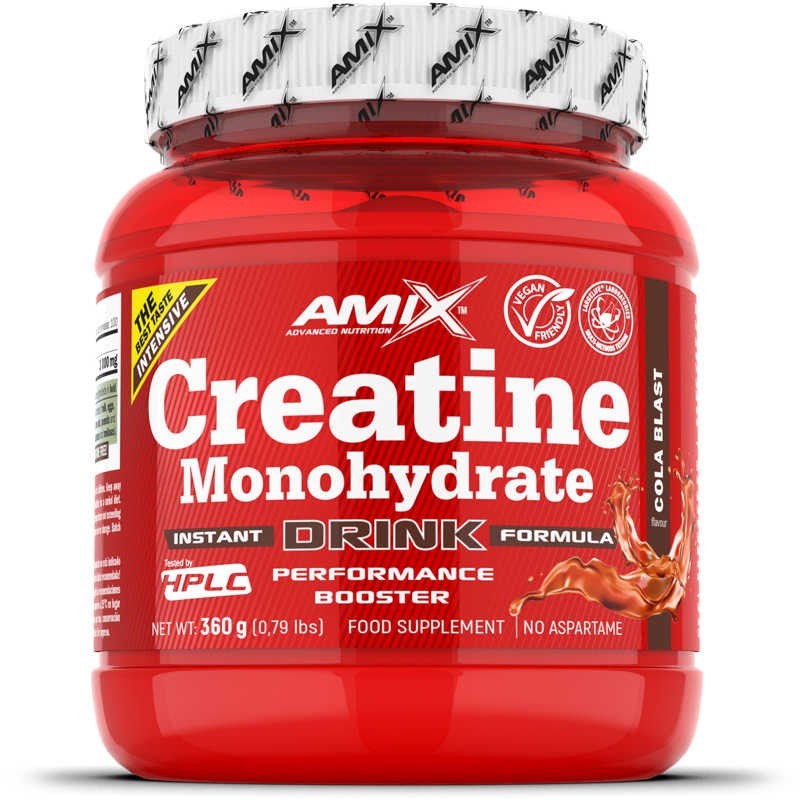 Creatina Monohidrato Drink 360 grs Sabores - Amix