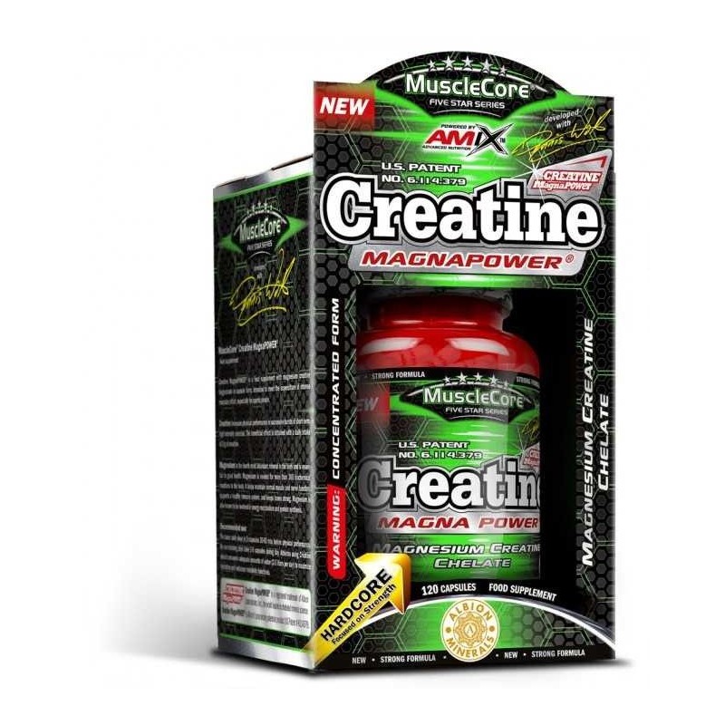 Creatine MagnaPower 120 Caps - Amix Musclecore