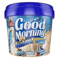 Good Morning Instant Chocolate Blanco soluble 300 gr - Max Protein