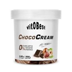 Cream Choco 300 gr Crema de Cacao con Avellanas - Vitobest