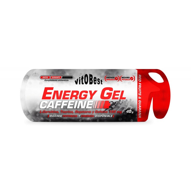 Energy Gel Caffein 1 x 40 grs - Vitobest