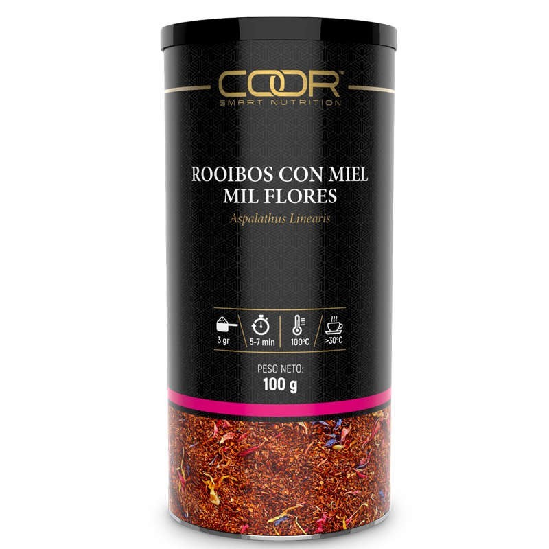 Rooibos con Miel Mil Flores 100 gr - Coor Smart Nutritiun