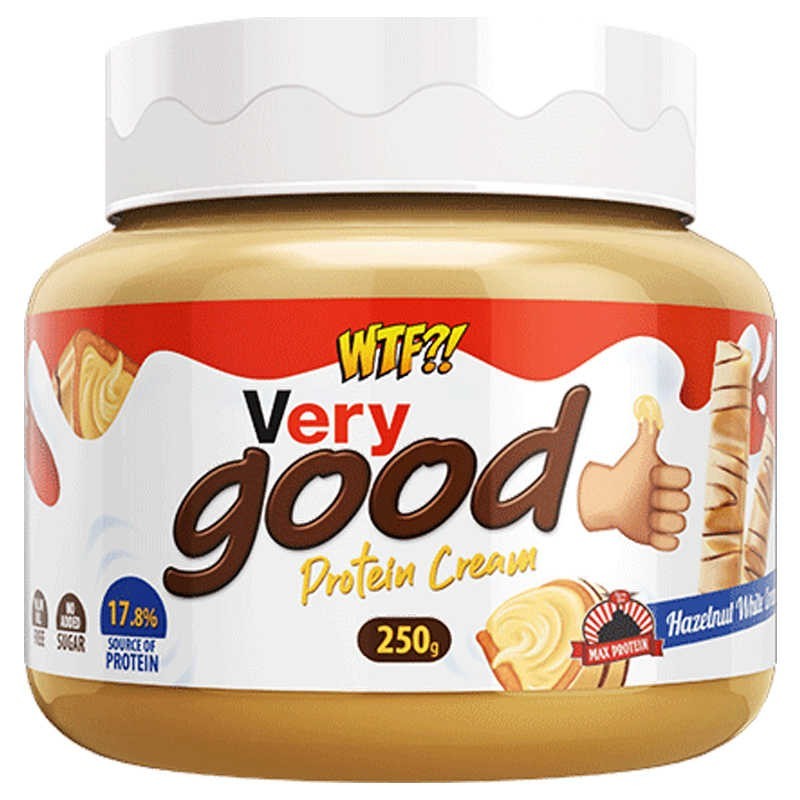 WTF Crema de Proteínas Sabores 250 gr - Max Protein