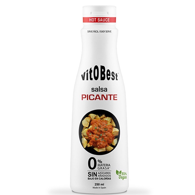 Salsa 0% Picante 250 ml - Vitobest