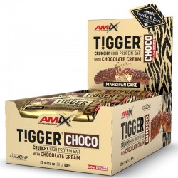 Tiger Crunchy Protein Bar 20x60grs - Amix