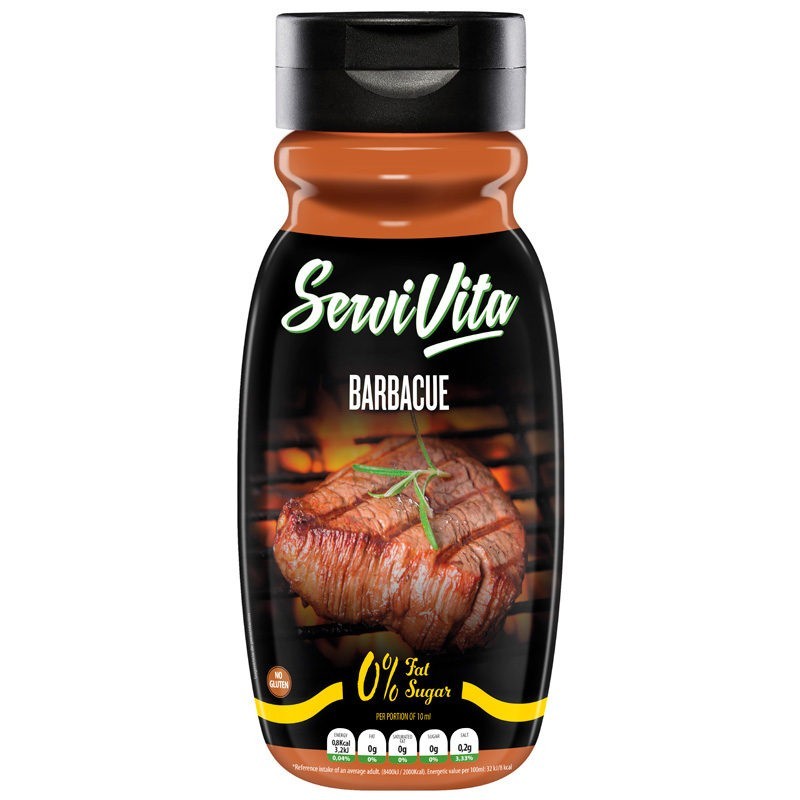 Salsa Zero Barbacoa 320 ml - Servivita Amix