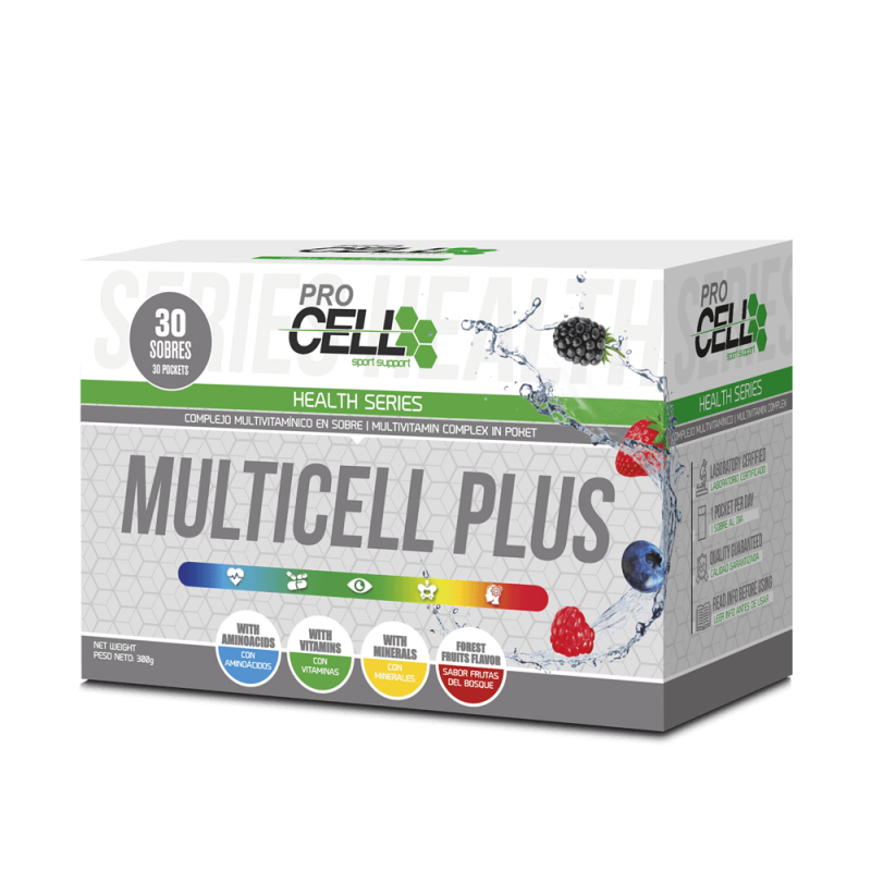 MultiCell Plus Multivitamínico 30 sobres - ProCell