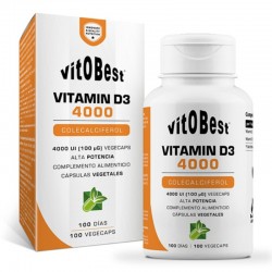 Vitamin D3 4000 100 Vcaps -...