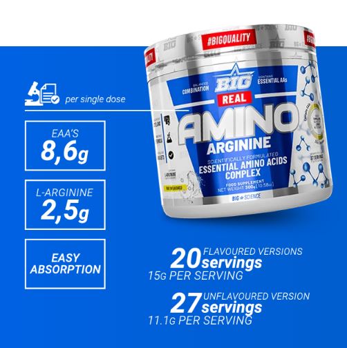 Real Amino Arginine Big Science