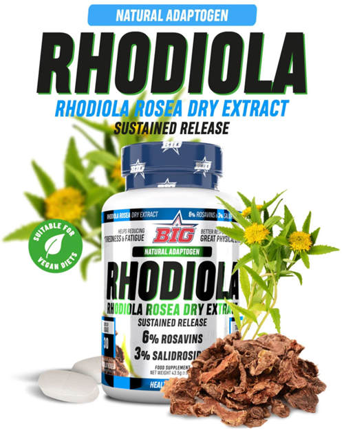 Rhodiola 60 Caps - BIG